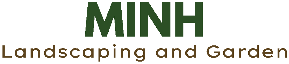 Logo text for Minh Landscaping and Garden
